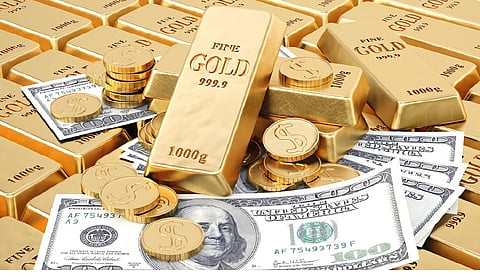 gold and doller