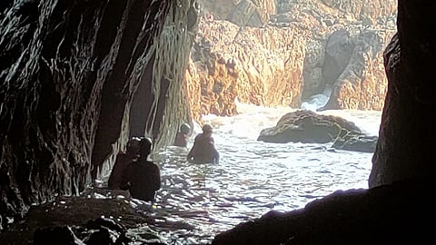 nature cave in ratnagiri the fort of ratnadurg is nature created in ratnagiri