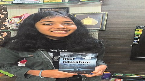 An Adventure Novel Written by teenager Aparna