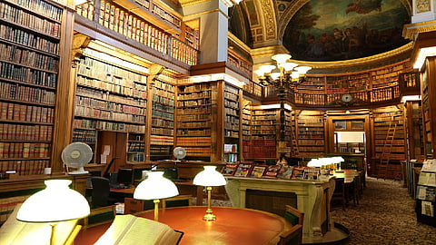 permission granted for well developed library in amravati