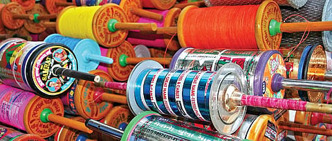 Nylon manja sellers targeted by police