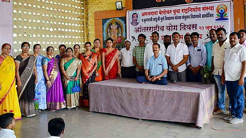 International yoga day at manjari pune