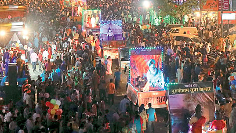 अवघे पश्चिम नागपूर राममय