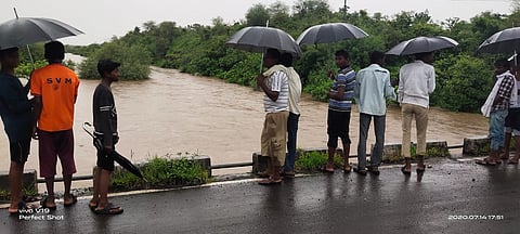 Mother and daughter were swept away in the floods