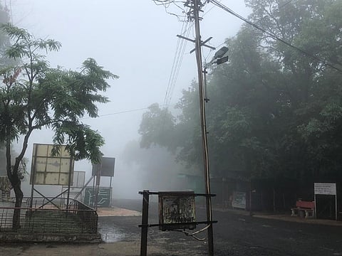 heavy rain In the paradise of Vidarbha Chikhaldara
