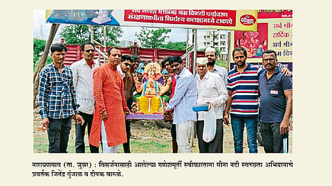 Four hundred Ganesh idols donated Narayangan