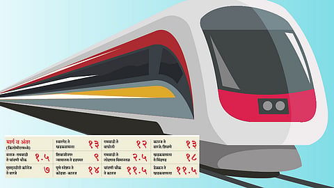 पुणे - डझनभर मार्गांवर मेट्रो