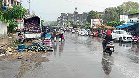 पालघरमध्ये अवकाळी पाऊस