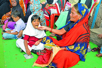 Women's Movement on ZP which has been running for ten days in Solapur