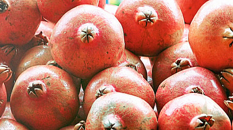 pomegranates