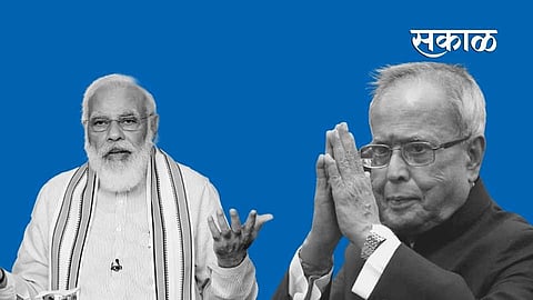 pranab mukhrjee pm modi