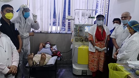 nagpur corona negative person donated plasma
