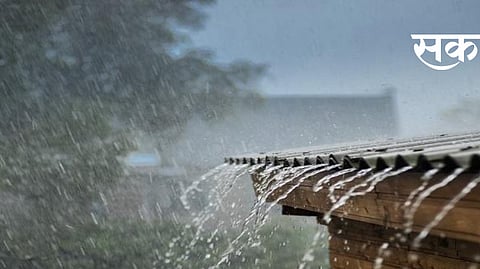 Rain, heavy storm