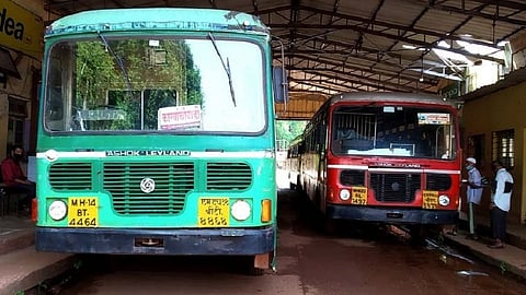 city bus service start for today in ratnagiri 130 round for passengers