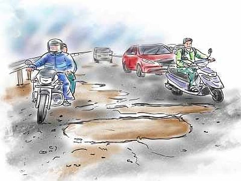 Road maintenance due to lack of workers