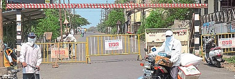 Along with Sangliwadi 40 more lanes In Sangali locked