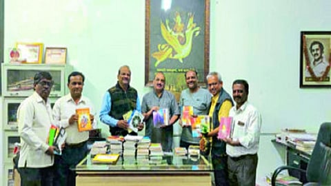 Author developed Library in sangli