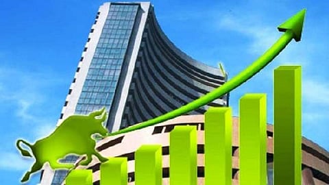 sensex surge