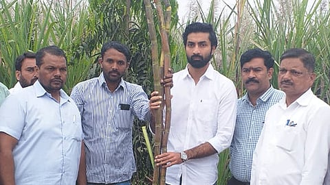Ashok Khot farmer sangli Urun first state cultivate sugarcane