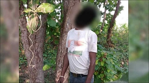 youth committed suicide by wearing congress t shirt at buldhana