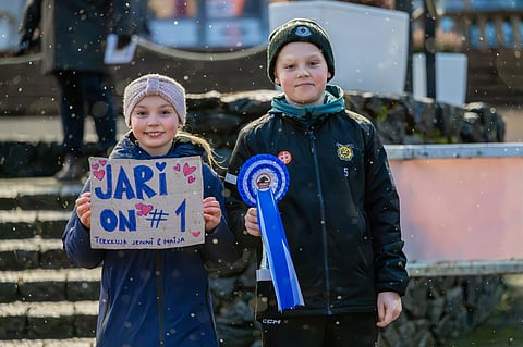 Kurri Jari Bokon fanit kyltteineen.