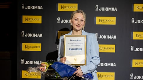 Viime vuonna 13 voittoa ohjastanut Suvi Vaittinen palkittiin Jokimaa Gaalassa Vuoden harrastajaohjastaja / -valmentaja kategoriassa.