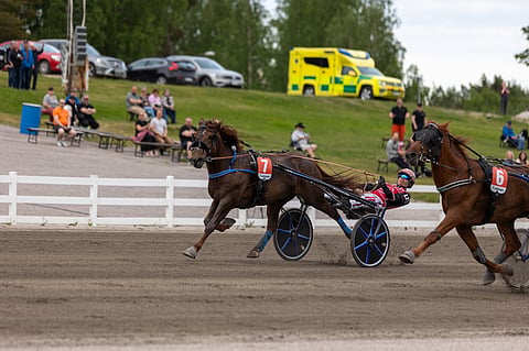 Evartin kiriruuti oli kuivaa.