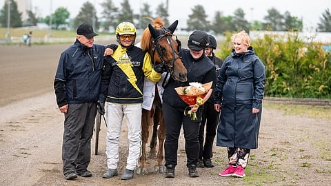 Carua juhlittiin Pilvenmäki maratonin jälkeen.