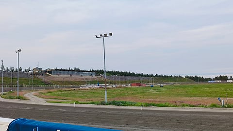 Mäntyvaarassa juostiin maanantaina.