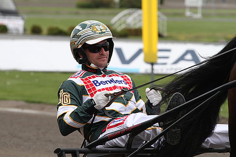 Yannick Gingras oli vauhdissa perjantaina The Meadowlandsissa. - Arkistokuva.