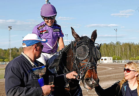 Karoliina Sinkkilän montén PM-taival käynnistyi kakkossijalla. (arkistokuva)