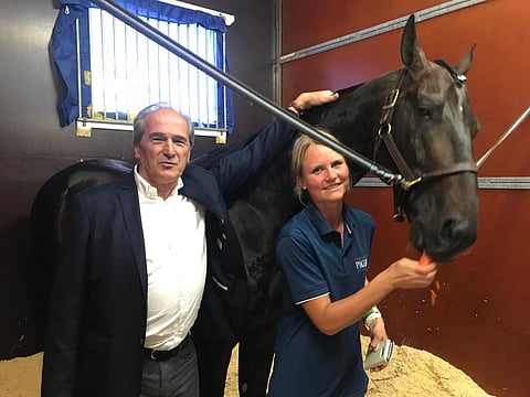 Ecurie Quick Starin omistaja Philippe Delon ja hoitaja Caroline Berntzen uskovat upeassa ulkoisessa kunnossa olevaan Up and Quickiin.