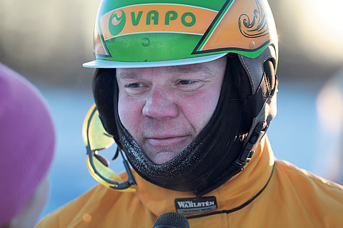 Teemu Okkolinilla oli syytä tyytyväisyyteen.