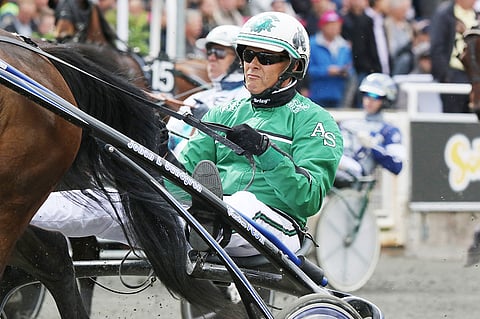 Åke Svanstedt ja Captain Corey ovat voittamaton yhdistelmä kolmen startin jälkeen. (Kuva: HU arkisto/Jarno Unkuri)