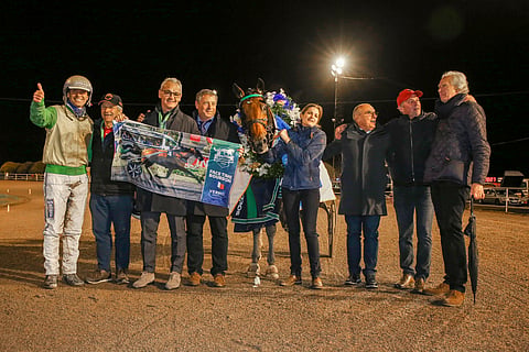 Face Time Bourbon voitti UET Grand Prixin Vermossa. Kuva: Roosa Lindholm