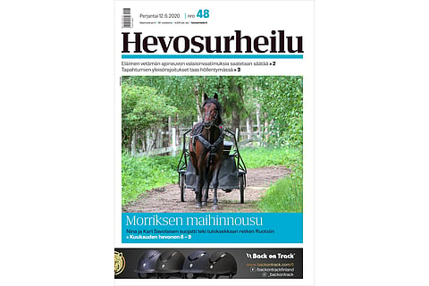 Morris pitää vastustajat kurissa. Kannen kuva: Harri Lind.