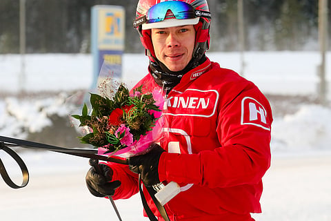 Santtu Raitala ajoi White Cross Diegoa ensimmäistä kertaa Mikkelissä.