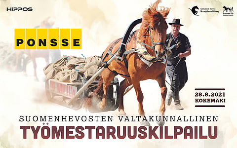 Työmestaruus ensi kertaa avoin myös ruunille – ilmoittautumisaika päättyy tänään