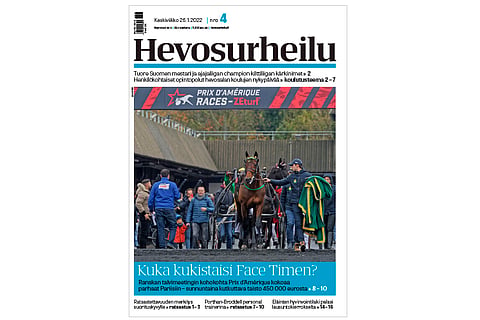 Prix d'Amérique -kuume nousee, vaikka Face Time Bourbon ei voikaan kisaan osallistua.