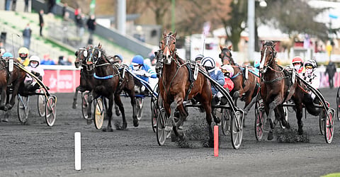 Jean-Michel Baziren Elie de Beaufour kirii Prix du Luxembourgin voittoon.