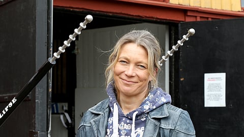 Katja Melkko on innoissaan yhteistyöstä Vermon ja Marinka ja Jaakko Salmisen kanssa.