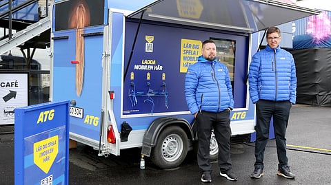 ATG markkinoi pelejään vuoden 2022 Elitloppetissa.