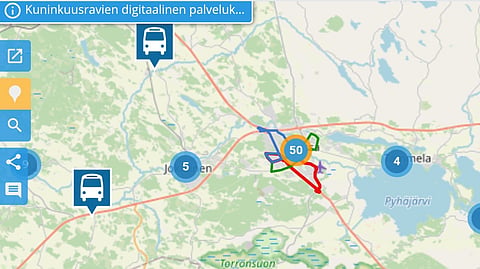 Digitaalinen palvelukartta helpottaa palveluiden ja tarjousten löytämistä.