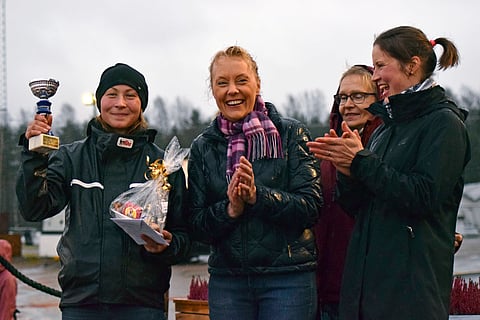 Jenni Kaija palkittiin vuoden 2017 Reiluna Kuskina.