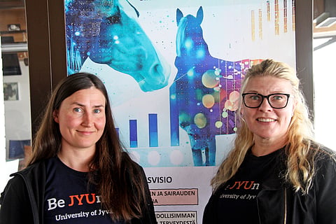 Suolistotutkimusta tekevät akatemiatutkija Silva Uusi-Heikkilä (oik.), projektitutkija Tiina Sävilammi (vas.) sekä maisteriopiskelija Rinna-Riikka Alakangas (ei kuvassa).