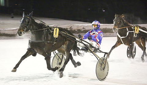 New Grove Xtacyn ohjastajaksi oli ilmoitettu Olli Koivunen, joka on ajanut ruunan seitsemästä voitosta kuusi.