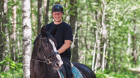 Teemu Ahteen kokemukset hevosmaailmassa ovat olleet poikkeuksetta positiivisia.