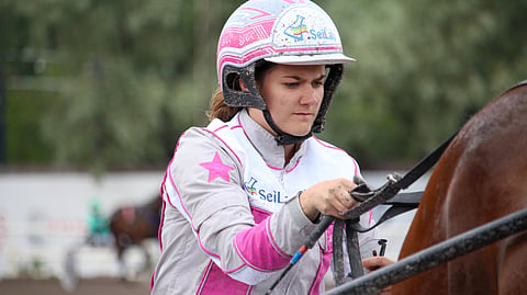 Raviohjastaja Sara Hautamäki