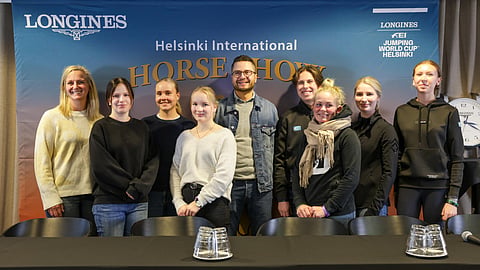 Maija Yli-Huhtala, Pipsa Koski, Alina Salo, Anni Hjerpe, Antti Linna, Jone Illi, Petra Heikkinen, Aura Vasama ja Sani Illi.