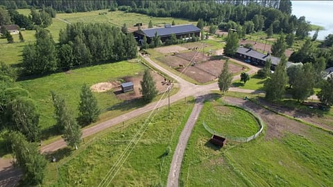 Leko-Talli ylhäältä päin.